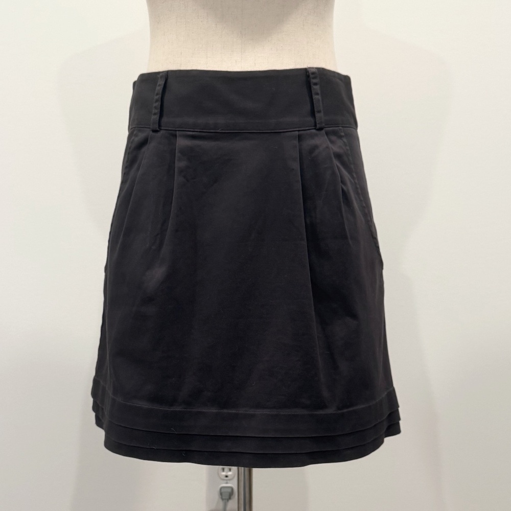 Silence + Noise charcoal gray skirt